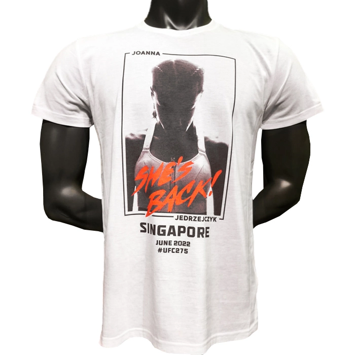 T-shirt Joanna Jędrzejczyk Singapore rozm. XL